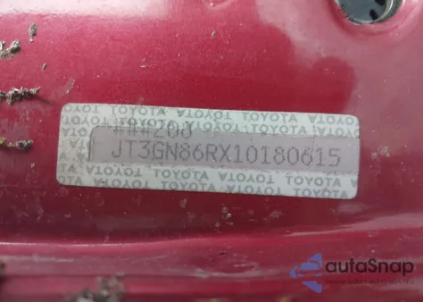 2001 Toyota 4Runner Sr5 V6 from USA, damaged, VIN JT3GN86RX10180615